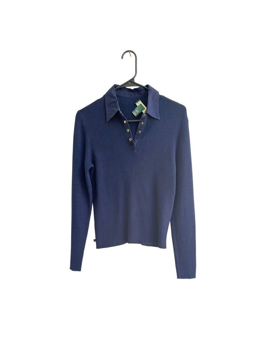 Ralph Lauren ribbed polo  100% cotton size petite MP - Picture 4 of 8